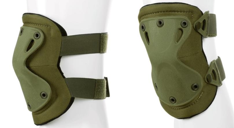 Shadow Strategic XPD Camouflage Knee Pad Colour OD Side view