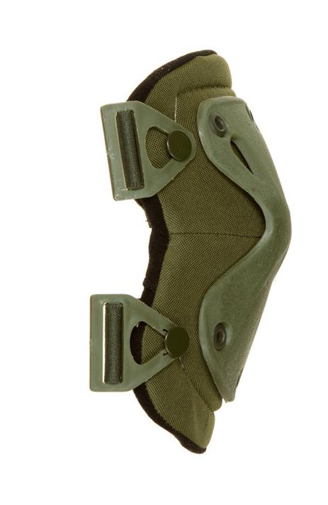 Shadow Strategic XPD Camouflage Knee Pad Colour Green Side view.