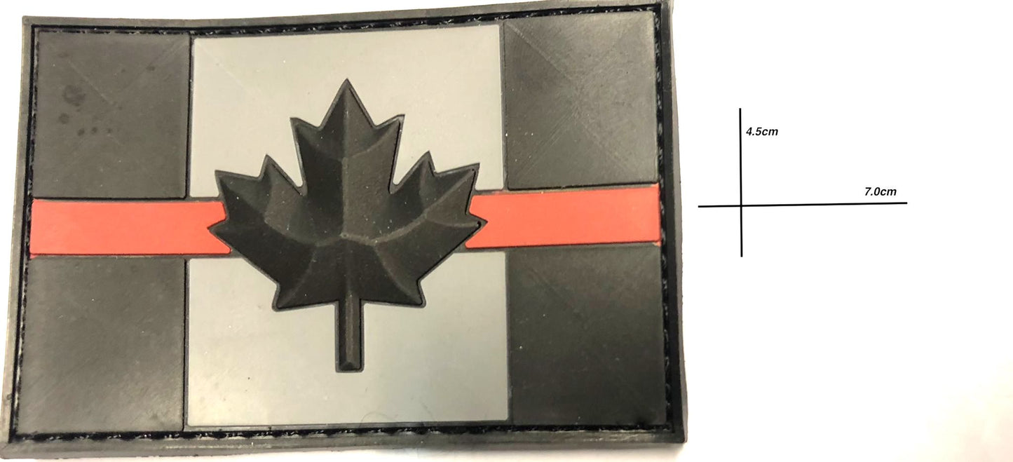 Shadow PVC Patches Canada Black